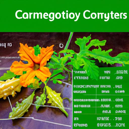 Cây khổ qua (Momordica charantia) chứa nhiều thành phần hoá học và giá trị dinh dưỡng quan trọng.
