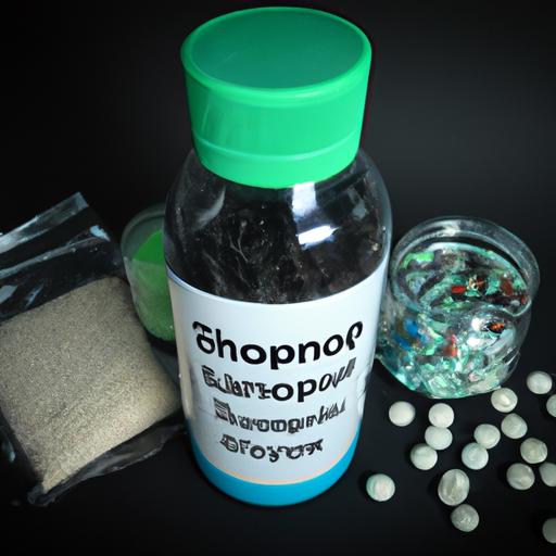 Gần cận chai shampoo Nizoral và các thành phần của nó